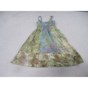 Santiki Womens Dress Small Sleeveless Sustainable‎ Boho Casual Sundress Comfort